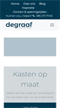 Mobile Screenshot of degraafbv.nl